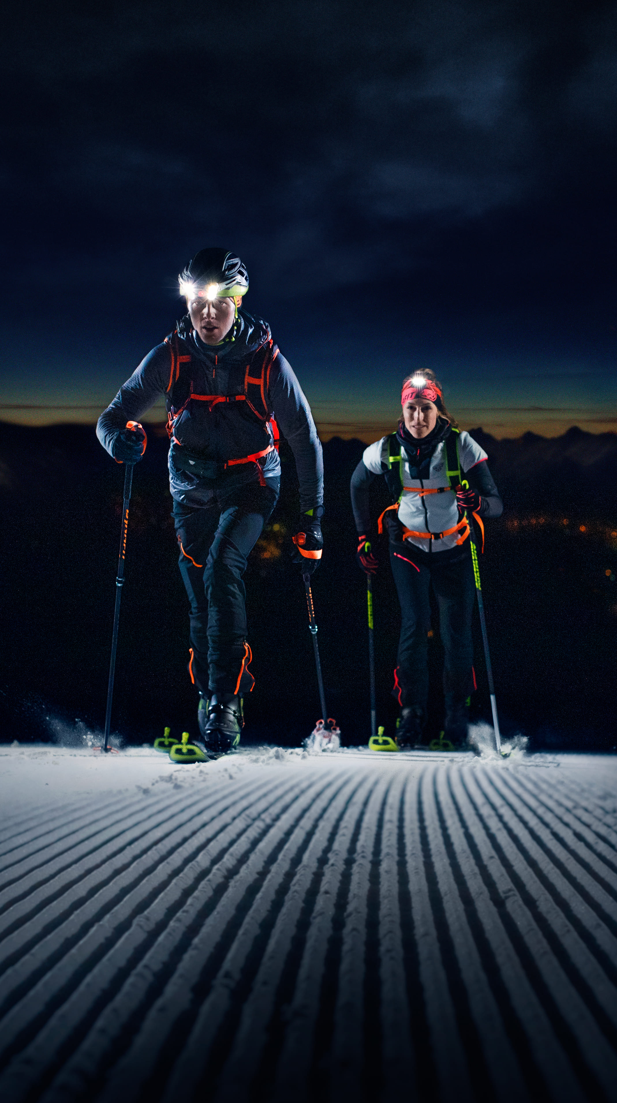 ski de rando de nuit