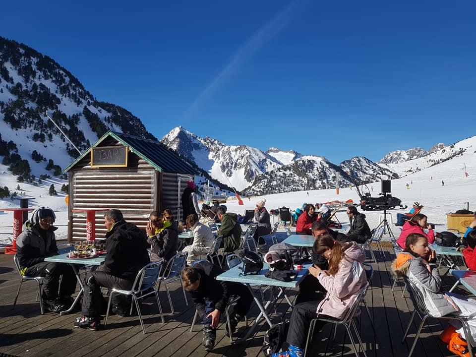 Je fais ma pause dejeuner